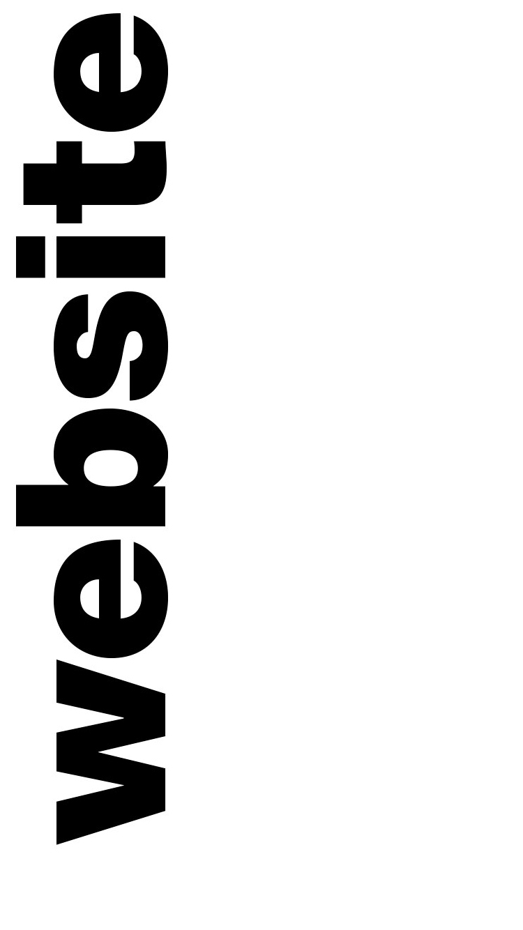 website title